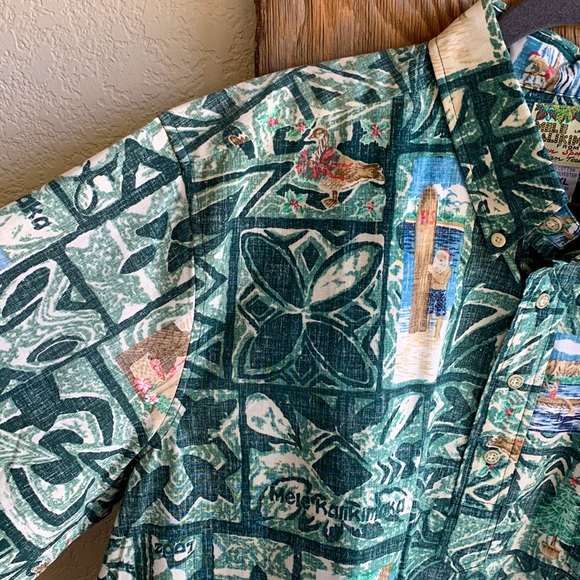 🎉HOST PICK🎉 Reyn Spooner Mele Kalikimaka 2007 Limited Issue Aloha Shirt - XXL - Picture 10 of 16